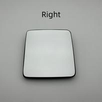 For  JEEP Wrangler JL Gladiator 2018 19 20 21 22 23 Car Wide Angle Heated Mirror Glass With Blind Spot Warning Normal R white