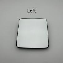 For  JEEP Wrangler JL Gladiator 2018 19 20 21 22 23 Car Wide Angle Heated Mirror Glass With Blind Spot Warning Normal L white