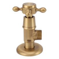 Solid Brass Angle Stop Valve Retro Thickened Cold Hot Triangle Valve Explosion Proof Water Shut Off Valve Type 2