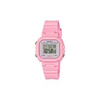 Casio DIGITAL series-square, simple, feminine, small square, quartz movement, resin strap, Japanese and Korean watch, women's watch, gray LA-20WH-4A1