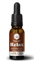 Happease Relax CBD aliejus Tropical Sunrise, 40 % CBD, 4000 mg, 10 ml