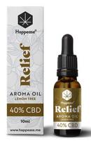 Happease Relief Lemon Tree viso spektro CBD aliejus 40 % – 4000 mg, 10 ml