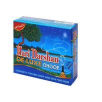 „Hari Darshan Deluxe Dhoop“ – netoksiškas žolinis „Wet Dhoop Batti“. (Pakuotėje 4, 40 pagaliukų kiekvienoje) blue
