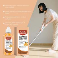 Floor Cleaner Cleaning Solution Liquid for Robot Vacuum and Traditional Vacuum Cleaners Suitable for Multiple Floor Types 100ML Bottle one size oranžinė