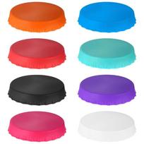 8Pieces Silicone Can Sealers Spill Proof Lids Colorful Flexible Silicone Can Cover for Sodas Beer Juice Standard Cans 1 blue