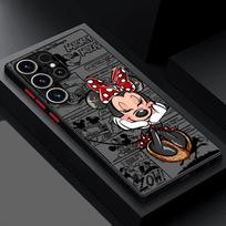 Mickey Minnie Mouse dėklas telefonui Samsung Galaxy S26 S25 Ultra S24 Plus S23 FE S22 S21 Note 20 10+ S20 Galaxy S24