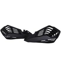 2x 7/8'' 22mm PP ATV Dirt Bike Motorcycle Grille Handguard Fall-guard Protector black