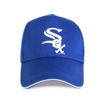 Nauja „Majestic White Sox“ trumpomis rankovėmis beisbolo kepuraitė Juoda blue