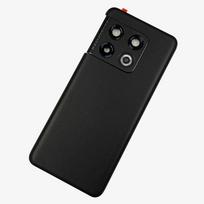 Stiklas, skirtas OnePlus 10 Pro NE2210 galinis baterijos dangtelis + fotoaparato rėmas galinis dangtelis, skirtas OnePlus 10Pro 1+10Pro durims juoda