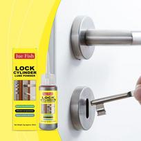 Graphites Lock Cylinder Lubricant Powder,Powdered Lock Cylinder Lubricant,Anti-Rust Lock Cylinder Lubricant For Outdoor Use one size yellow