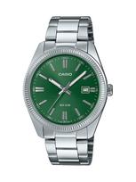 Casio Quartz Watch with Date Bracelet Men's Display, 38mm, MTP-1302D-3AV, Silver, Silver, gray