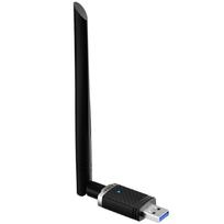 WiFi Belaidis LAN Telefonas 1300Mbps WIFI Adapteris Dvi Juostos AC Didelės Spartos Ryšys 5dBi Besisukanti Antena Suderinamas su OS X USB3.0 5G/2.4G 802.11