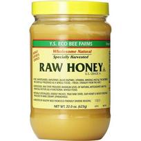 Farms Honey Ys Bee Raw Honey 22oz 623g 1 pcs