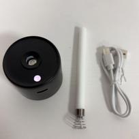 Cordless Aroma Diffuser Portable Car Aromatherapy Diffuser Odor Eliminator Mist Spray  Home Style B 7X126mm gray