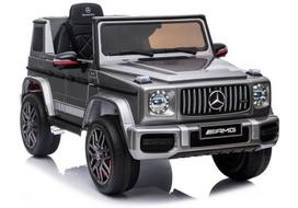 Elektromobilis vaikams Mercedes G63 AMG BBH-002, sidabrinis lakuotas