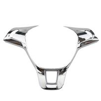 For VW Volkswagen Golf 7 GTI MK7 Jetta MK6 2015-2020 Polo 2017-2019 Car Accessories ABS Steering Wheel Button Cover Frame Trim