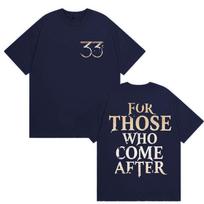 Esquie Clair Obscur Expedition 33 for Those Who Come  Game T Shirts Men's Casual Vintage Aesthetic Cotton T-Shirt Tops XXXL gray