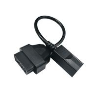1 piece Car Diagnostic Cable Connector For Honda OBD OBD2 3PIN to 16PIN Lead Cable OBD1 to OBD2 For Honda 3 PIN Auto Cable 20mm juoda
