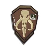 Aotuo Duo'er Mandalorian Bounty Hunter Embroidered Velcro Armband Patch