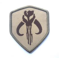 Aotuo Duo'er Mandalorian Bounty Hunter Embroidered Velcro Armband Patch