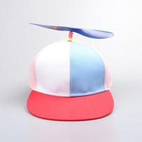 Vasaros Moterys Vyrai Sraigtasparnis Propeleris Beisbolo kepurės Spalvingos spalvingos kepuraitės nuo saulės vaikams Vaikams Reguliuojama Snapback Tėčio kepurė 52-57cm white