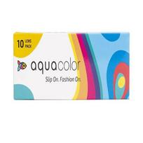 Aquacolor Daily vienkartiniai minkštos spalvos kontaktiniai lęšiai Zero Power su UV apsauga – Envy Green - (10 objektyvas/dėžutė) - Plano blue