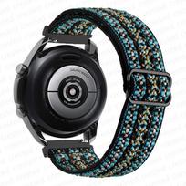 20mm 22mm band For Samsung Galaxy Watch 4/7/6/classic/5/pro/FE/Gear S3 Elastic Nylon correa Huawei watch GT 2 6 5 4 3 pro strap 20mm gray