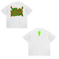 Billie Eilish New Album Hit me hard and soft Unisex T Shirts Unisex Pure Cotton Short Sleeve Yk Oversized Popular Tee Tops S green