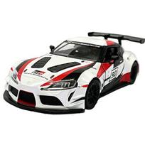 Kinsmart Toyota GR Supra Racing Concept Pullback Mini Car 1/36 (White)