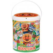Anpanman genius brain tube block beige