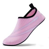 Greitai džiūstantys basakojų vandens batai vaikams ir suaugusiems: Itin ploni, dvigubo dydžio žvejybos batai plaukimui ir paplūdimiui 40-41 pink