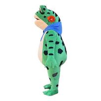 Inflatable Frog Mascot Costume Large (175-185CM) blue