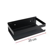 20-50 cm Vonios lentynos Nerūdijančio plieno sieninė lentyna Sieninis dušo laikymo stovas Virtuvės aksesuaras Vonios reikmenys black