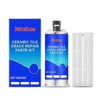 Tile Repair Adhesive Kit for Tile, Marble & Stone  Two-Part Epoxy Filler for Holes, Cracks & Scratches