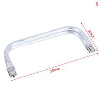 Woman Doctor Purse Frame Metal Aluminium Tube Frame Bag Handle Clutch Bag Parts 220*90mm