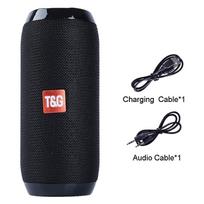 Nešiojamas Bluetooth garsiakalbis belaidis žemųjų dažnių garsiakalbis vandeniui atsparus lauko garsiakalbis Boombox AUX TF USB stereo garsiakalbis muzikos dėžutė juoda