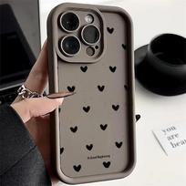 INS Minimalizmas Meilė Šiluma Matinis TPU dėklas Motorola Moto Edge 70 50 Pro 60 Fusion Stylus 40 Neo G84 G85 G54 G75 G05 G34 G56 G86 Motorola G05 gray