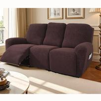 1/2/3 vietų recliner sofos užvalkalas, fotelio užvalkalas svetainei, elastinis dvivietės sofos užvalkalas, tempiami fotelių užvalkalai 1seater(4pcs)