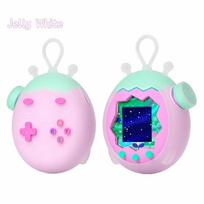 Portable Soft Shell Silicone Protector Cover for Tamagotchi Paradise Electronic Pets Game Toys balta