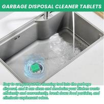 Garbage Disposal Cleaner 12Pack Foaming Sink And Drain Deodorizer Tablets, Prevents Odors And Clogs – Works With All Disposals gray