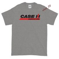 Unisex shirt Cotton Oversize Large Size New CASE IH Agiculture Logo Mens T-Shirt American USA Size S -XXL S black