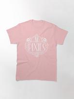 Pixies Pixies - Art Deco Monkeys Classic T-Shirt L šviesiai rausvos spalvos