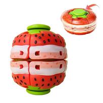 Fruit Spinning Top Magic Ball Fidget Spinner Toy Stress Relief Watermelon Lemon Gyro Puzzle Novelty Adult Gift