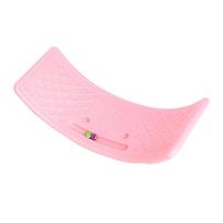 Toddlers Plastic Wobble Board Balance Training Toy Children Develop Coordination Skill Toy Improve Body Controling Toy rožinė