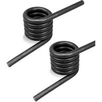 Trailer Ramp Torsion Spring Set Left And Right Fit For Trailer With 1  Rod/Shaft, Trailer Coil Springs Replace 3034278 ST9437L 3034279 ST9437R 2 Pcs black