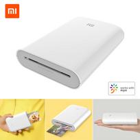 Xiaomi Zink Portable Pocket Photo Printer AR with 400dpi, DIY Share, and 500mAh Mini Picture photo printer white