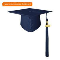 2026 m. baigimo kepurė su kutu vidurinei mokyklai ir bakalauro laipsniui Unisex baigimo ceremonijos kepurė magistrantui A4 blue