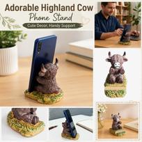 Resin Phone Stand Decorative Desk Accessory, Phone Holder for Home, Hands-Free Viewing Stand for Men Women one size beige