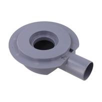 1Pcs PVC Drain Connector 40mm/50mm Pipe Adapter European Pipe Connector For 50mm And 100mm Pipes Bathroom Drainage System