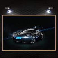 Super prabangus automobilis Sportiniai automobiliai Plakatas Drobės tapyba Sienos meno spaudinys ant drobės Sieninis paveikslas svetainei Modernus namų dekoras Be rėmo 50*150cm